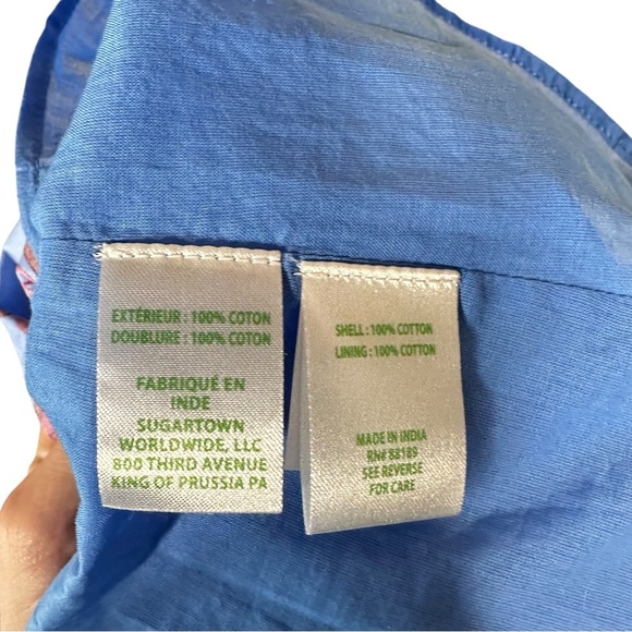 LILLY PULITZER Zelalynn One-Shoulder Cotton Maxi Dress - Picture 10 of 13